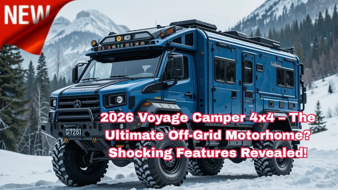 2026 Voyage Camper 4x4 – The Ultimate Off-Grid Motorhome? Shocking ...