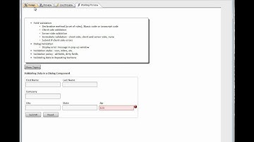 V11 Dialog Component - Validating Data  Part 2
