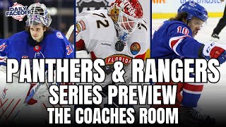 Panthers & Rangers NHL Playoffs Preview : Jon Goyens Coaching Perspective | Daily Faceoff Live