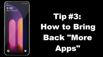 LG V60 ThinQ Tip #3: How to Bring Back "More Apps"