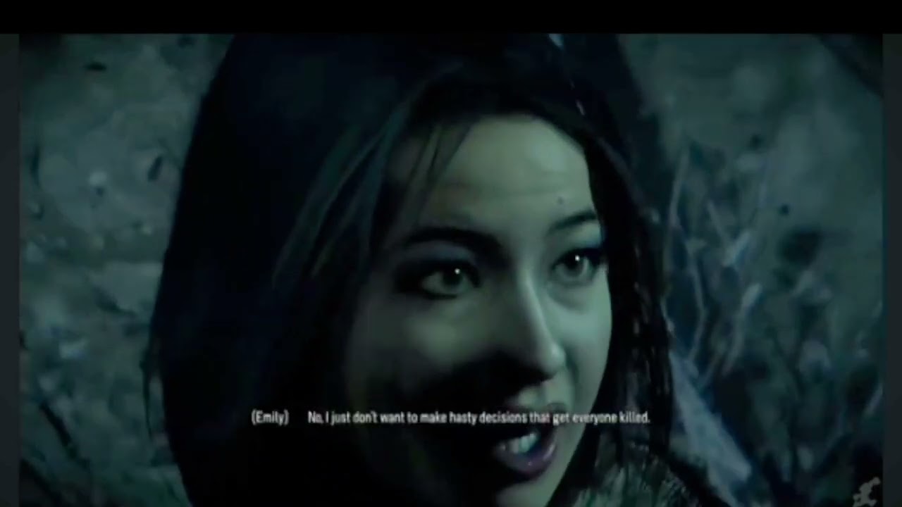 Until Dawn - Emily & Matt See Josh's Corpse (Deleted Scene)