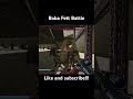Boba Fett Battle #starwars #battlefront2 #boba #combat #bobafett #bountyhunter #shorts #gaming #game
