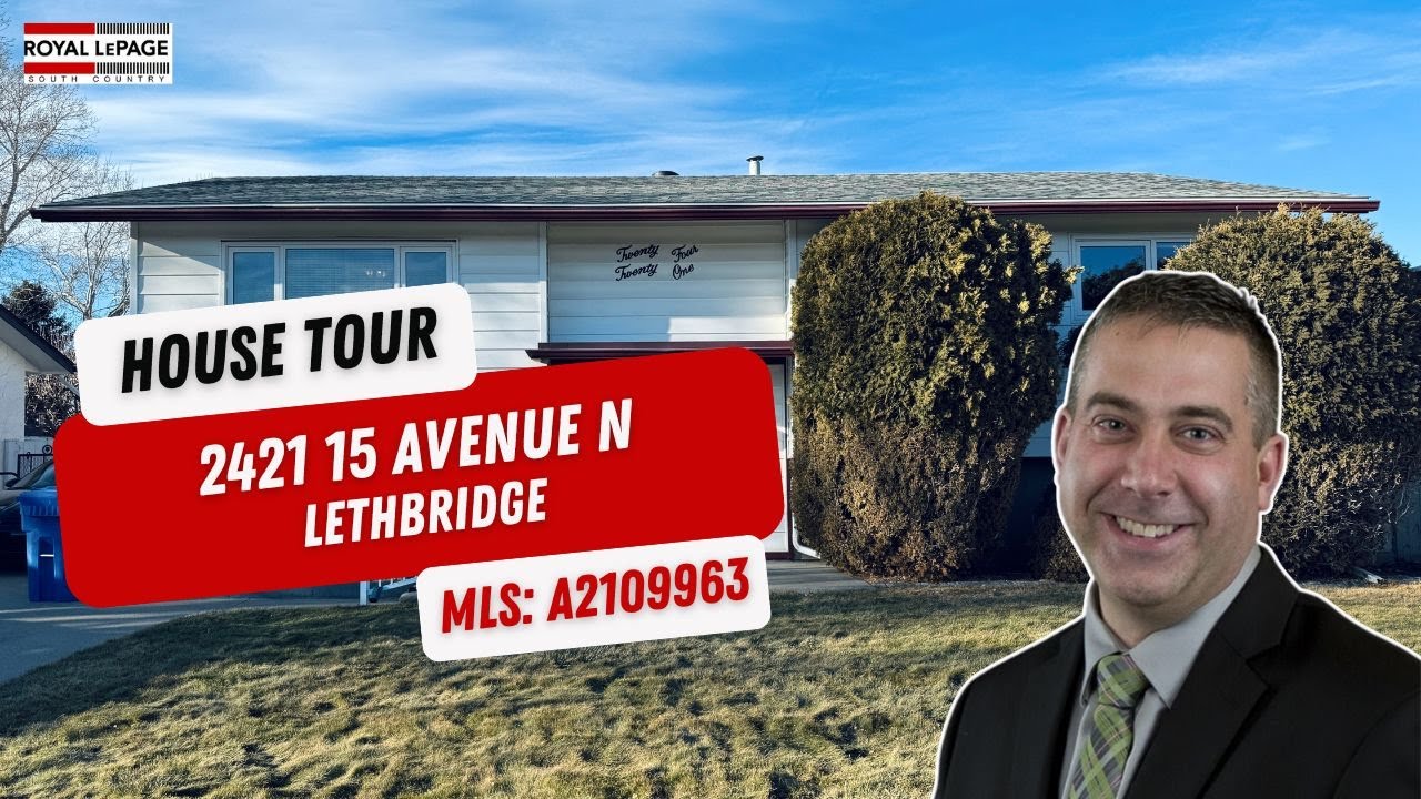 Discover Your Future Home: Tour 2421 15 Avenue North, Lethbridge! MLS: A2109963