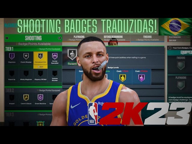 NBA 2K20 TODAS AS BADGES DE FINISHING TRADUZIDAS E EXPLICADAS PT-BR 