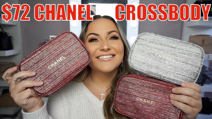 How to Make a Chanel Makeup Pouch to a Crossbody Bag ✨ 