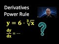 Derivatives  the power rule