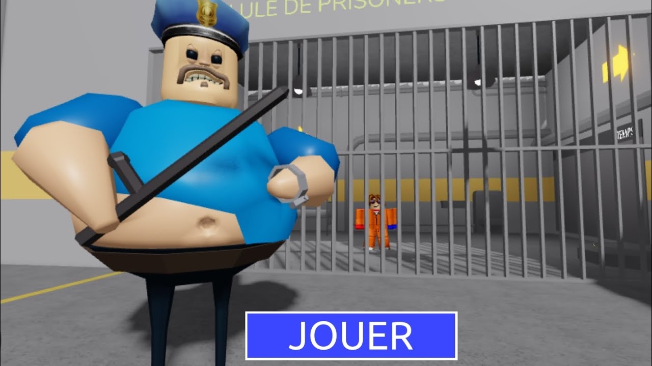 ma 1er video : roblox la prison de Barry - YouTube
