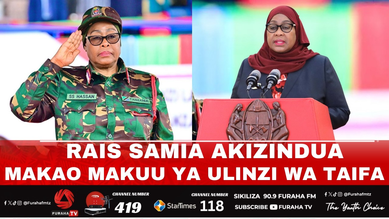 🔴LIVE: RAIS DKT. SAMIA AKIZINDUA MAKAO MAKUU YA ULINZI WA TAIFA, DODOMA