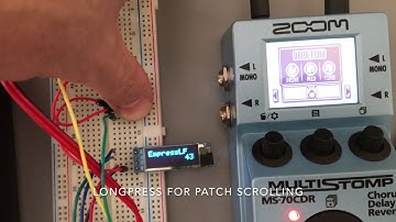 Zoom MultiStomp MIDI Controller
