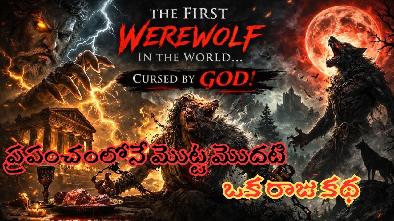 Werewolf అసలు కథ ఇదే! | Lycaan and Zeus Mythology | Telugu Horror