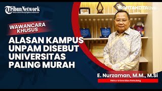 Rektor Unpam Ungkap Alasan Kampusnya Sering Disebut Universitas Paling Murah