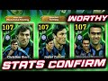 Cristian Vieri/ Zanetti/Bergomi(107) CONFIRMED STATS eFootball |efootball 2025