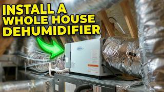 How to Install a Whole House Dehumidifier into the HVAC System?