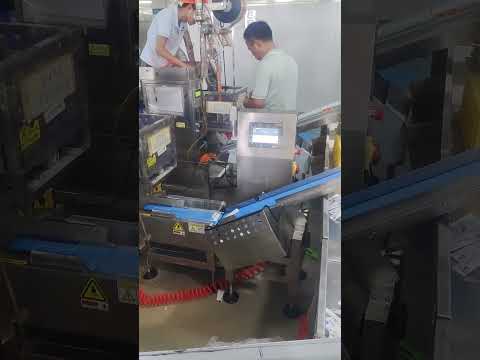 فحص أكياس 1.56 g بعد التعبئة الرأسية (فيديو قصير)