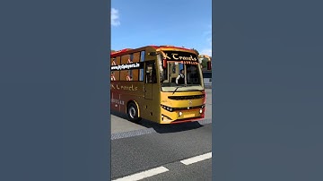 Indian Bus Mod On Speed Breaker 🔥 #busmod #bus #speedbreaker #ets2 #shorts