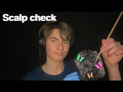 ASMR | checking your scalp for 15 minutes (English & Vlaams)