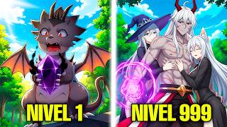 Ele Reencarnou como um Fraco Dragão, Mas Evolui Toda Vez Que Se IRRITA! - Manhwa Reca