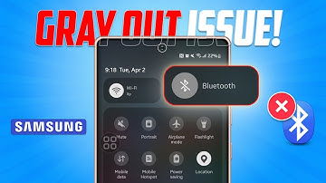 Bluetooth grijs maken op Samsung | Bluetooth gaat niet aan op Samsung