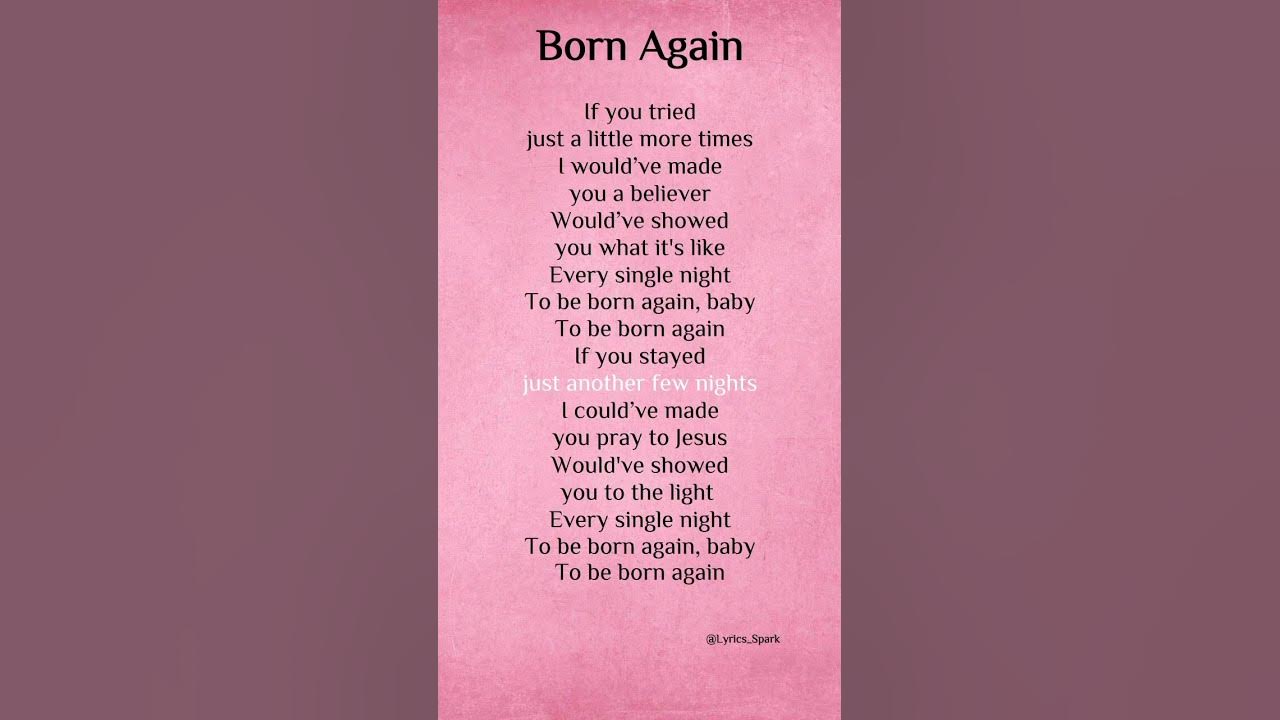 LISA - Born Again (Lyrics) ft. Doja Cat & RAYE #lyrics #song #bornagain #shortsfeed