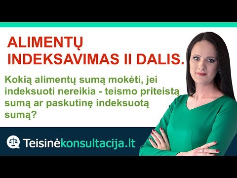 Video: Kaip Apskaičiuoti Alimentų Dydį