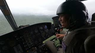 การทำงานจริงๆของนักบินชายแดน คลิปเต็ม Helicopter bad weather and terrain flying UNCUT