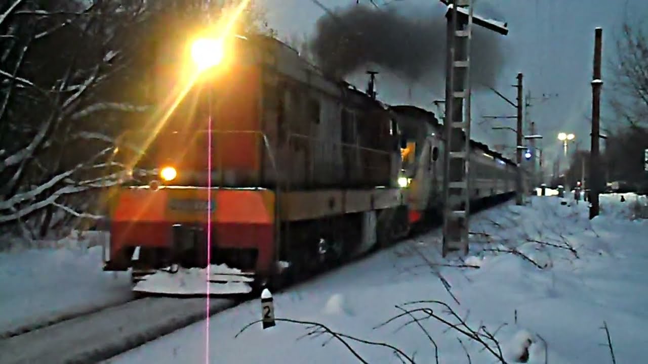 Перегон Ногинск — Захарово, ЭД4М, ЭП2Д, ЭГЭ2ТВ-4.0, ЧМЭ3, ЭП2ДМ.