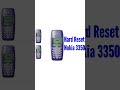 How to hard reset factory nokia 3350