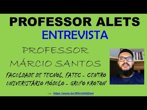 Entrevista Professor Márcio Santos  Podcast FATEC Módulo KROTON Tecnologia Sistemas Programação