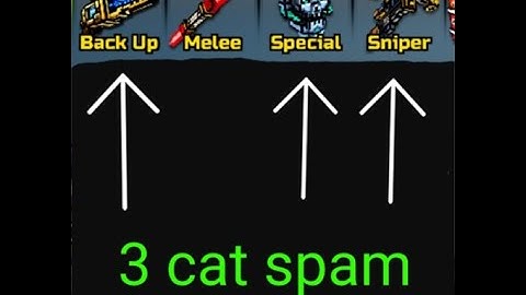 How to 3 cat spam - Pixel gun 3D