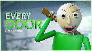 SFM/BALDI BASICS~ ► Every Door by CG5 (feat. Caleb Hyles) ll ANIMATED by  XX_Fire07