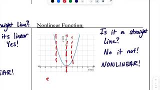 Algebra 1: Concept 14 - Linear vs. Nonlinear Functions