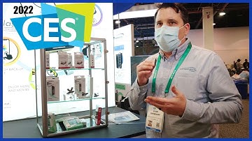 CES 2022 iPhone charger w auto backup iXflash Cube by Vinpower