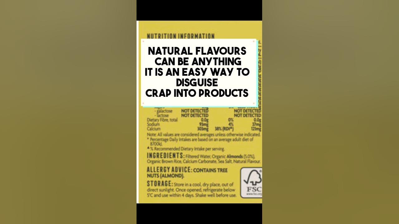 Best Almond and Worst Almond Milk YouTube