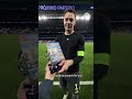 A special souvenir from Madrid for the MOTM Manuel Neuer 🐐👏