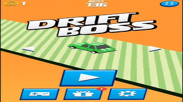 Drift boss game created by Construct 2