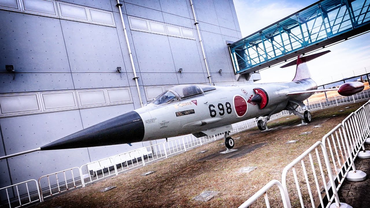F-104J スターファイター 戦闘機 at 航空自衛隊浜松広報館 エアパーク