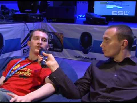 gamescom 2010 - IdrA about Intel Extreme Masters GC Cologne