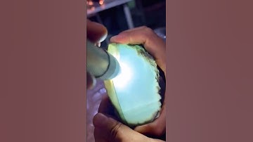 cắt phôi ngọc phỉ thúy băng chủng siêu đẹp #ruby #gem #love #gemstone #jade