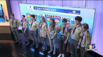 Weather Lab: Scouts work to earn their weather merit badges