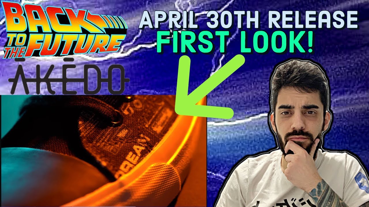 Back to the Future Akedo Shoes (April 30th, 2021 Launch) - FIRST LOOK ...