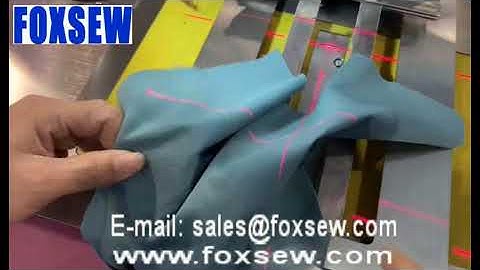 Automatic Laser Welt Machine for Front Placket