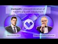 Decentralization of healthcare with blockchain. Maxim Kolyada, DeHealth Business Development Manager