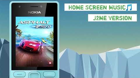 Asphalt Nitro Home Screen Music || J2me Version || J2me Sounds