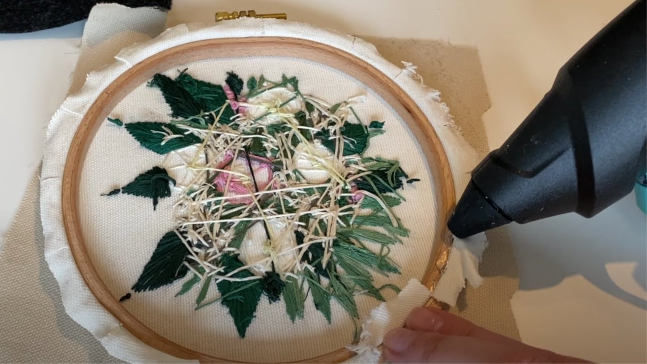 How I Finish My Embroidery Hoops With Felt Embroidery Tutorial YouTube how-i-finish-my-embroidery-hoops-with-felt-embroidery-tutorial-youtube