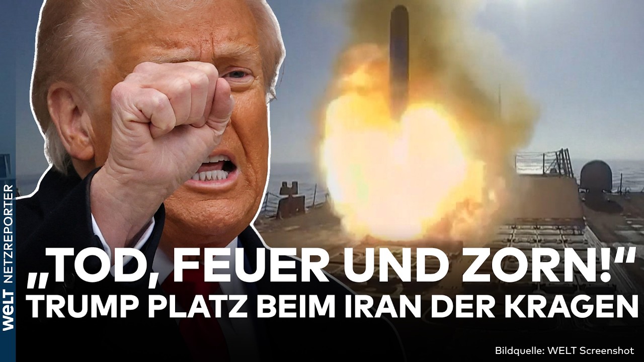 IRAN: Donnerschlag! Trump verkündet baldiges Ende des Krieges! USA machen heftige Ansage an Mullahs