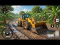 Extreme Mud Road Driving Wheel Loader Bus Simulator 
