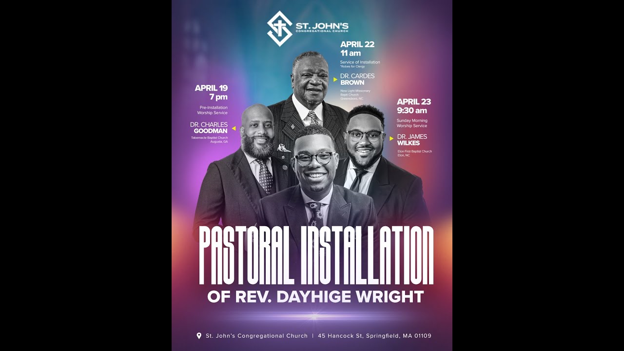 SJCC April 23, 2023 Dr. James H. Wilkes, Jr “There Are Some Expectations”