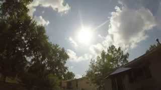 GoPro - Time-lapse - 10sec. interval - 2.5hr. duration - Western Sky