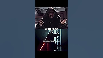 Darth sidious Vs Darth Plaguies  #starwars #vs #1v1 #shorts #ahsokaseries #edit