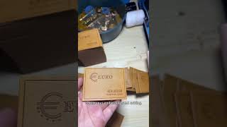 Automatic Leather Label Machine
